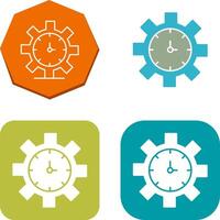 Time Management Icon Design vector