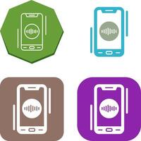 Recorder Icon Design vector