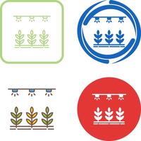 Irrigation System Icon Design vector