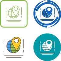 Map Icon Design vector