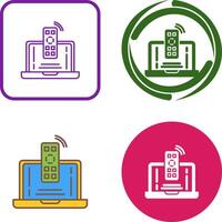 Remote Icon Design vector