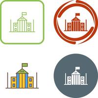 Parliament Icon Design vector