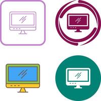 Screen Icon Design vector