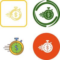 Timer Icon Design vector