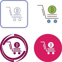 Pushcart Icon Design vector