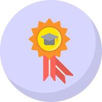 Award Flat Bubble Icon vector