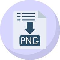 Flat Bubble Icon vector