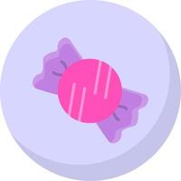 Candy Flat Bubble Icon vector