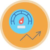 Performance Flat Multi Circle Icon vector