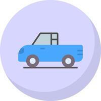 Pickup Flat Bubble Icon vector