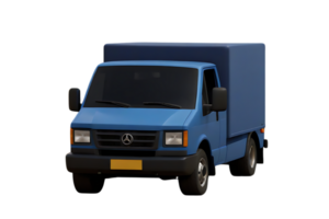 Truck picup transport high quality 3d render png