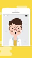 Online Doctor Service in Mobile Application Vertical 2D Animation video