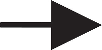 Arrow icon signs Black arrow vector