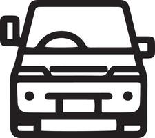 coche icono en lineal estilo. transporte símbolo. ilustración. vector