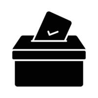 descargar esta prima icono de votación caja, editable vector