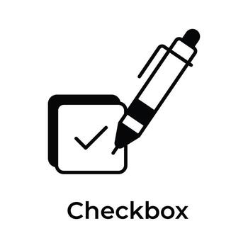 Have a look at creative icon of checkbox, elections checkbox design vector
