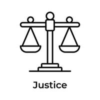 tener un Mira a esta hermosa icono de ley escala, justicia escala vector