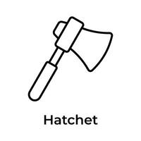 Get this pixel perfect icon of hatchet, ready to use vector