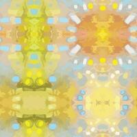 geometric seamless pattern of abstract lights and color shadows. Sunny, bright sunburst play. vector