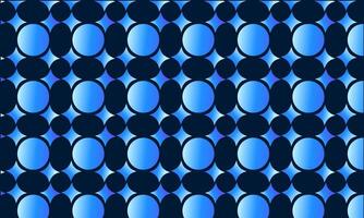 Seamless pattern combination round and star space background vector