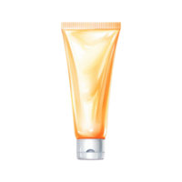 Sunblock Cream Isolated Detailed Watercolor Hand Drawn Painting Illustration png