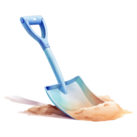 zand Schep geïsoleerd gedetailleerd waterverf hand- getrokken schilderij illustratie png