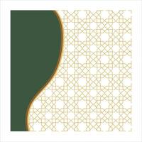 Abstract islamic background illustration vector