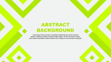 Abstract Background Design Template. Abstract Banner Wallpaper Illustration. Lime Green Template vector