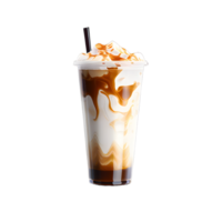 Ice coffee cup isolated transparent background png