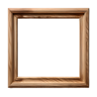 naturale di legno foto telaio trasparente sfondo png