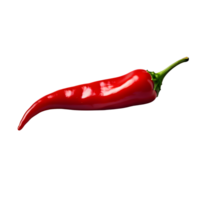 heet Chili paprika's geïsoleerd Aan wit transparant achtergrond png