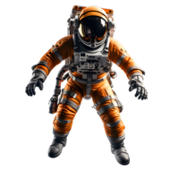 astronaute espace costume en volant extérieur espace isolé sur blanc ou transparent Contexte png