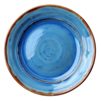 blue plate isolated png