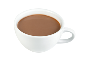 hot chocolate with coffee cup isolated png