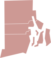 contour dessin de rhode île Etat carte. png