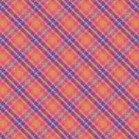 Tartan plaid pattern with texture. vector