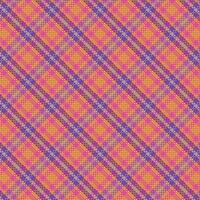 Tartan plaid pattern with texture. vector