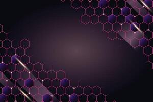 Digital honeycomb background. vector