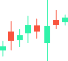 azione mercato grafico dati png