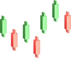 voorraad markt rood groen tabel gegevens png