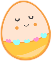 Decorate egg Easter cute element png