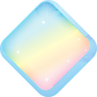 waterverf diamant vorm illustratie png