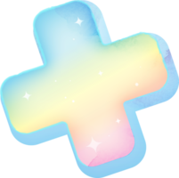 Watercolor Cross Shape Illustration png