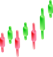 stock marknadsföra röd grön Diagram data png