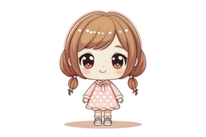 little girl cartoon png