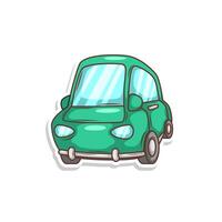 cartoon cute car transportation illustration art vector