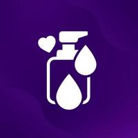 lubricant, sex lube icon vector