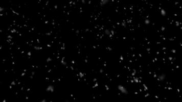 Snow Particles Background video