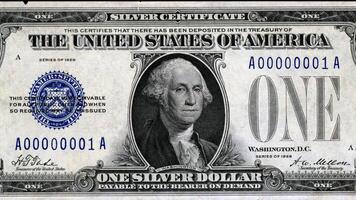 One Dollar Bank Note video