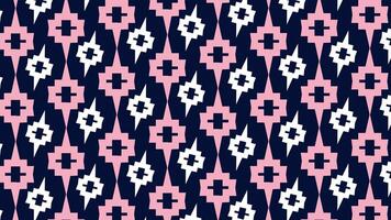 pattern with geometric design for fabric vector